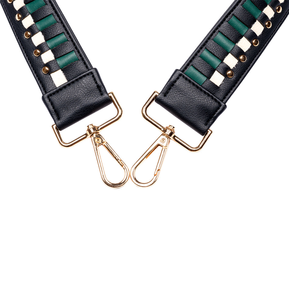 Mix and Match Strap in Green and Black